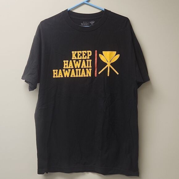 Keep Hawaii Hawaiian T-shirt L - Picture 1 of 5